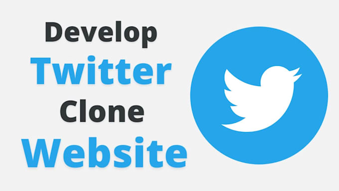 build twitter clone website with all features