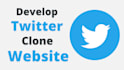 build twitter clone website with all features