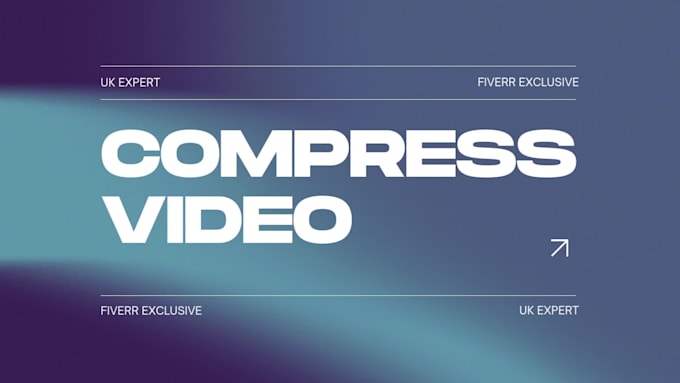 compress your video file