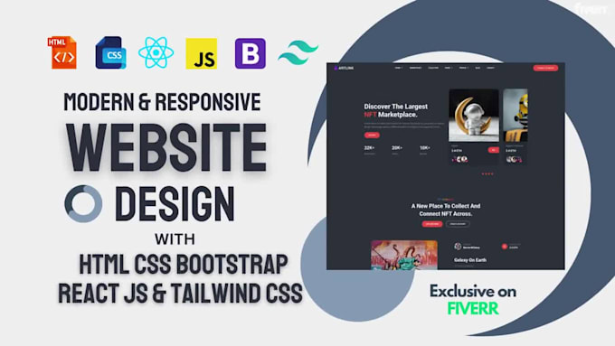 Develop responsive websites using html, css, and javascript with free ...