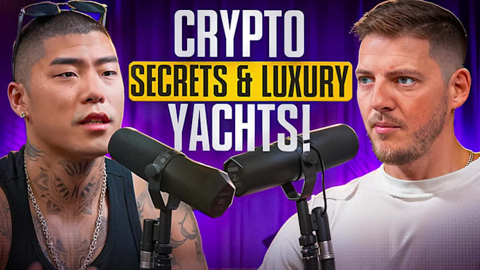 design professional podcast youtube thumbnails