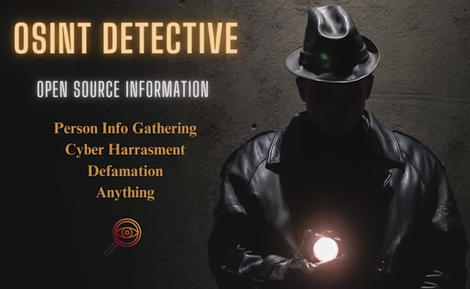be your osint private investigator for online harassment background check