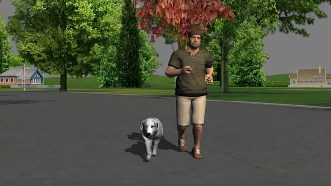 create 3d cartoon animation for you