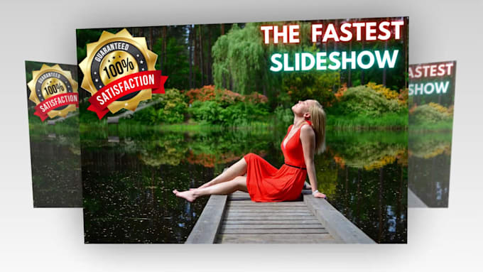 create image, photo, picture, wedding, birthday,funeral,memorial slideshow video