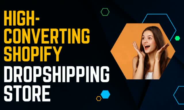 build profitable shopify dropshipping store as shopify expert