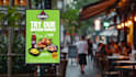animate restaurant food menu promo video or tv digital menu