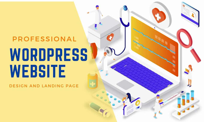 do professional wordpress website design and landing page