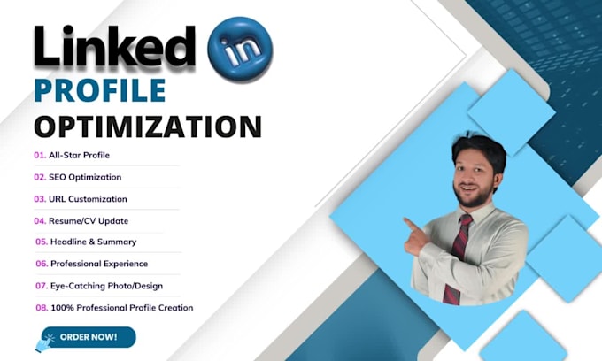 create a professional and powerful linkedin profile with SEO