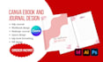 design, redesign journal design workbook layout kdp book formatting pdf in canva
