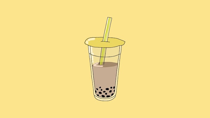 illustrate and animate aesthetic cute lofi animation
