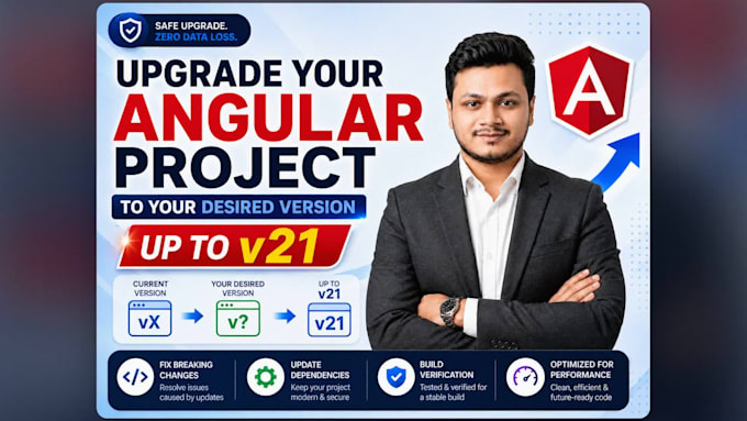 upgrade your angular project to your desired version up to v21