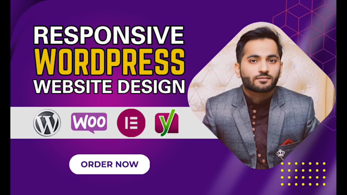 design and develop a clean and modern wordpress website