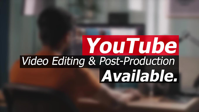 be your youtube video editor for vlog video editing