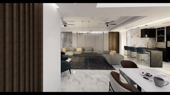do interior design for apartments, restaurants and commercial projects