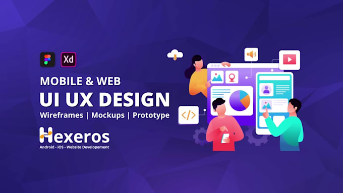 do mobile app ui ux design and website ui ux design