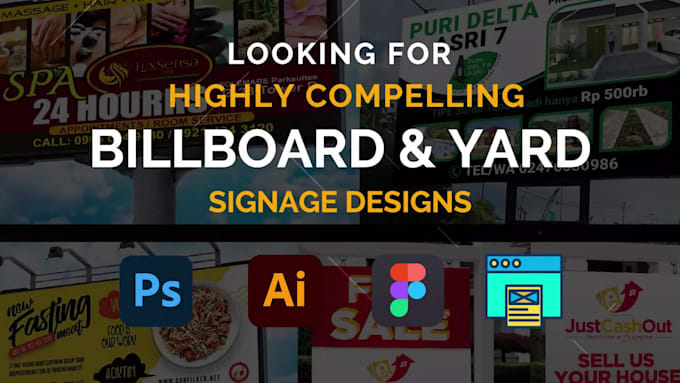 design unique yard, real estate, and billboard signs