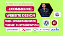 do wordpress website, ecommerce website, business website by woodmart xstore