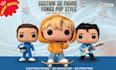 create custom 3d funko pop and 3d character for 3d printing