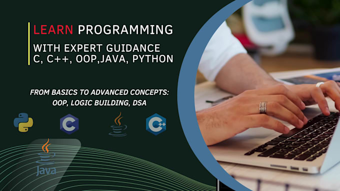 teach and help you learn cplusplus, c, java with oop and python programming