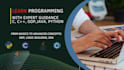 teach and help you learn cplusplus, c, java with oop and python programming