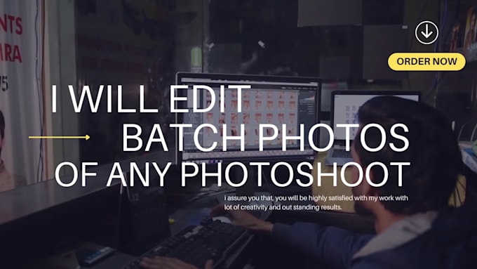 do wedding batch photo editing and image processing