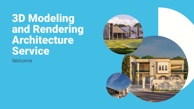 do 3d exterior, interior architecture modeling and rendering