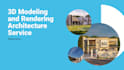 do 3d exterior, interior architecture modeling and rendering