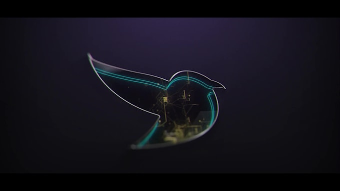 do this vortex 3d animation video in 4k