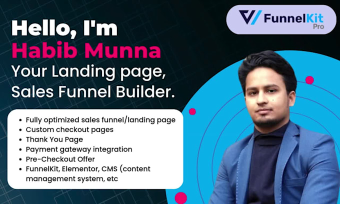 design high converting sales funnels and landing pages