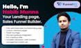 design high converting sales funnels and landing pages