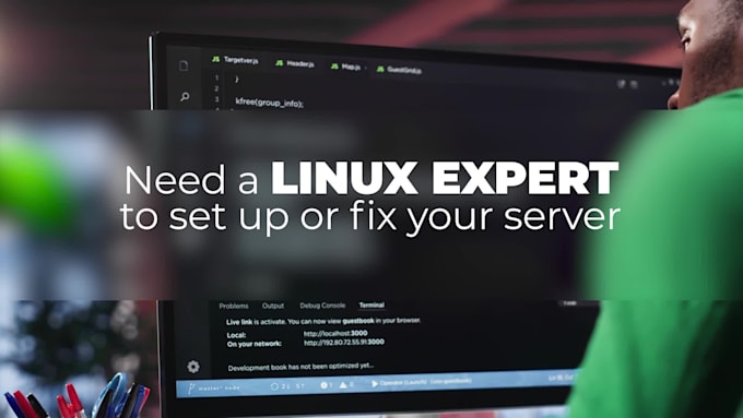 setup or fix any linux server