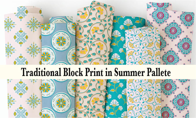 create traditional indian seamless pattern designs