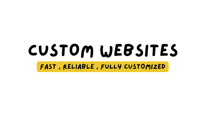 develop a custom web software for business