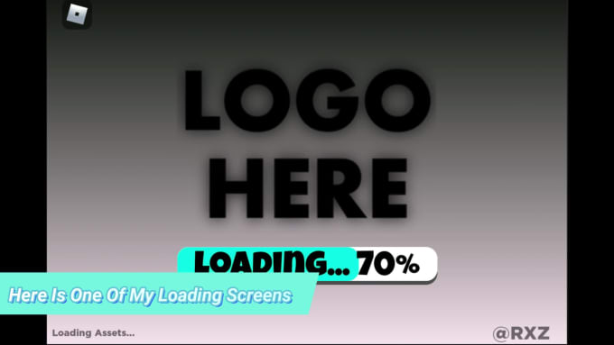 How To Make A Loading Screen On Roblox 