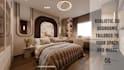 create a bedroom interior design and realistic 3d render