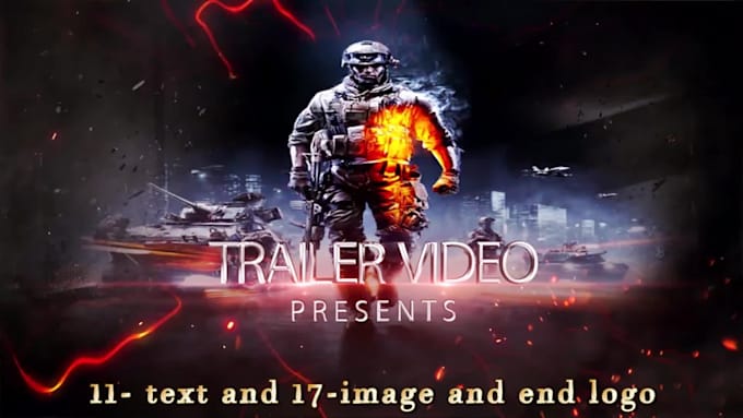 do cinematic trailer, epic trailer promo video
