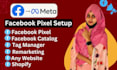 setup or fix your meta facebook pixel and conversion API