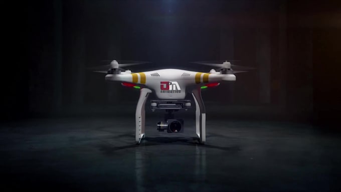 do 3d drone design, 3d drone animation, aircraft design, spaceship design