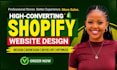 shopify website design, shopify ecommerce website development, shopify redesign