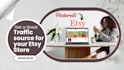 do organic etsy store promotion on pinterest