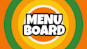 design digital menu board for restaurants, TV screens, and print menus