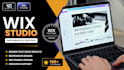 design a modern wix studio portfolio or photography website