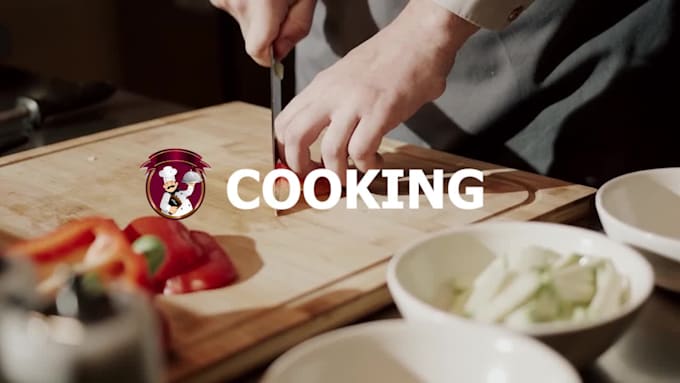 do food, recipe and cooking video editing and short video ads