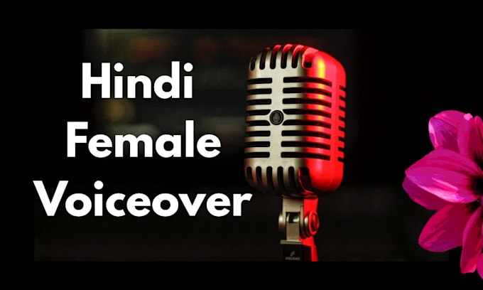 do hindi female voice over for poetry and stories