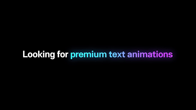 create brand promo ads text animation with motion graphics