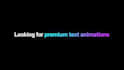 create brand promo ads text animation with motion graphics
