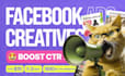design high converting instagram and facebook ad creatives