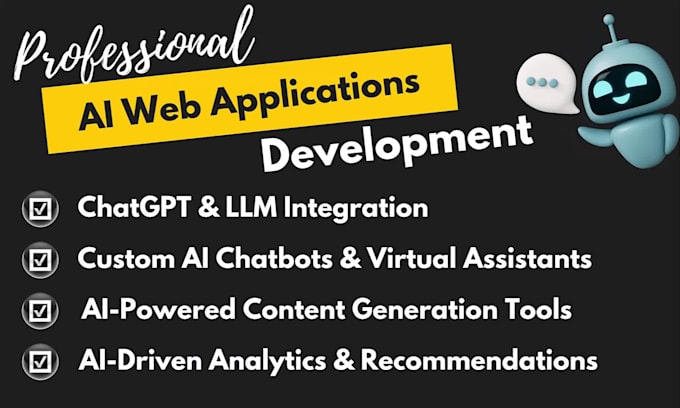 develop ai web application using openai chat gpt and deepseek