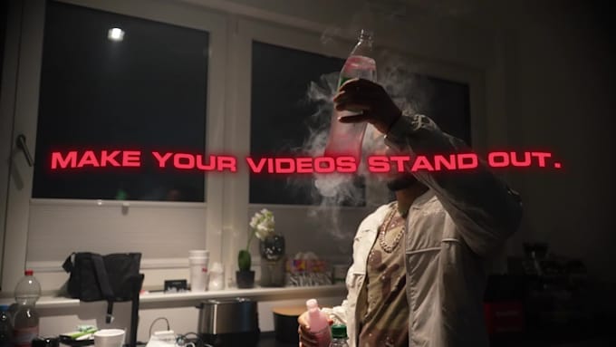 do a trendy music video