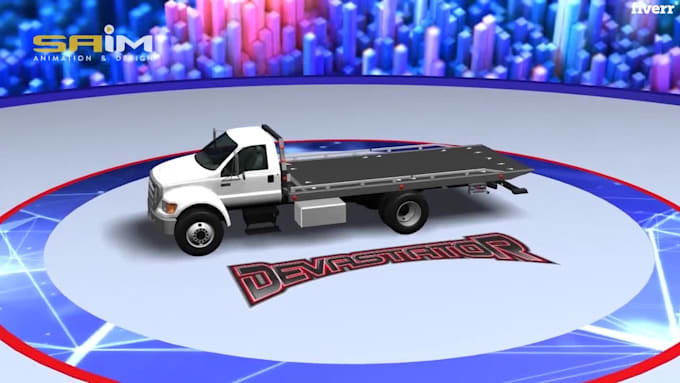make 3d science and engineering animation video in 24 hours
